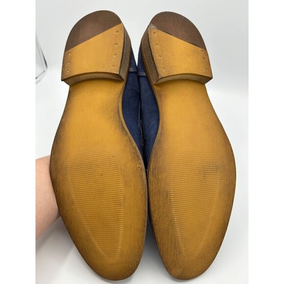 Testosterone Men's Proud Lee Blue Suede Tassel Loafers Size 43M (10) - Picture 8 of 10